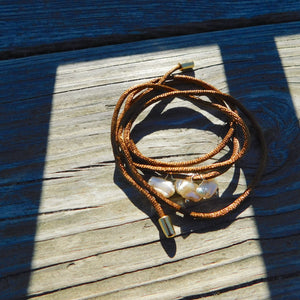Pearls On a String Bracelet