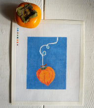 Load image into Gallery viewer, Persimmon Hand Painted Needlepoint Canvas