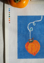Load image into Gallery viewer, Persimmon Hand Painted Needlepoint Canvas