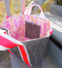 Load image into Gallery viewer, The Small Waxed Canvas Tote