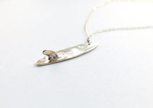 Load image into Gallery viewer, Surfboard Charm Necklace