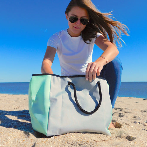The Salty Tote in Diftwood