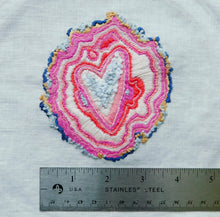 Load image into Gallery viewer, Rose Quartz Geode Embroidery Kit