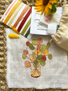 Eucalyptus Embroidery Kit