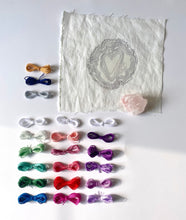 Load image into Gallery viewer, Rose Quartz Embroidery Kit