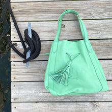 Load image into Gallery viewer, Marlin Tote in Seafoam Green