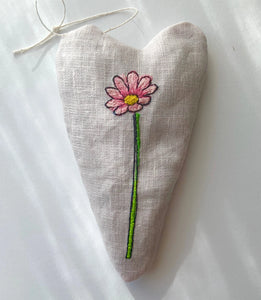 Stem Flower Heart Sachet