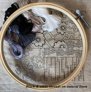 Patchwork Embroidery Kit